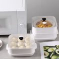 thumbnail image 4 of Weiweiguan Food Steamer Single Layer Kitchen Steamer Microwave Steamer Kitchen Tool, 4 of 7
