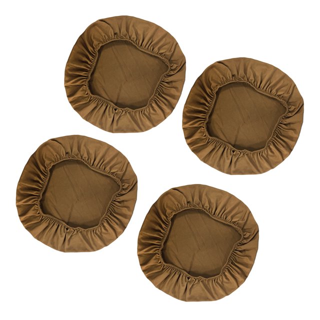 4 PCS Spandex Stretch Chair Seat Cover Wedding Dining Room Chair Slipcovers for