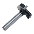 thumbnail image 3 of FLAMEEN Router Bit, 3 Edges T Shape Milling Cutter For CNC Routers Slotting For CNC Routers Hemming, 3 of 8