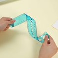 thumbnail image 3 of ZTTD 1 PCS Flexible Ruler Bendable Unbreakable Safe Soft Transparent Clear Shatterproof Clear Rulers Straight Flat Plastic Ruler for Home Office Adults (Type3-Red), 3 of 7