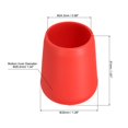 thumbnail image 2 of Unique Bargains 4 Pcs Capuchon Protecteur en Silicone pour Canne à Pêche et Coussin de Fesses, Grand, Rouge, 2 of 7