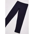 thumbnail image 4 of Hanes Girls Jersey Legging 3-Pack, S, Navy, 4 of 10