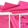 thumbnail image 3 of GUOOL Housse de Lit de Massage Rosée Base de Table Traitement Canapés Drap avec Trou pour le Visage Rouge Rose, 3 of 7