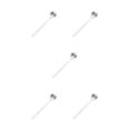 thumbnail image 2 of Redempat Cute Tea Spoon Exquisite Stainless Steel Spoon For Tea Drinking Teaware cat paw silver 1 5Set, 2 of 6
