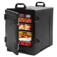thumbnail image 1 of Costway Transporteur de Poêle Alimentaire Isolé à Chargement en Extrémité Capacité de 5 Poêles, 1 of 10