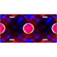 thumbnail image 1 of LP-1405 Red and Purple Nova Flat Automotive License Plates Blanks for Customizing, 1 of 1