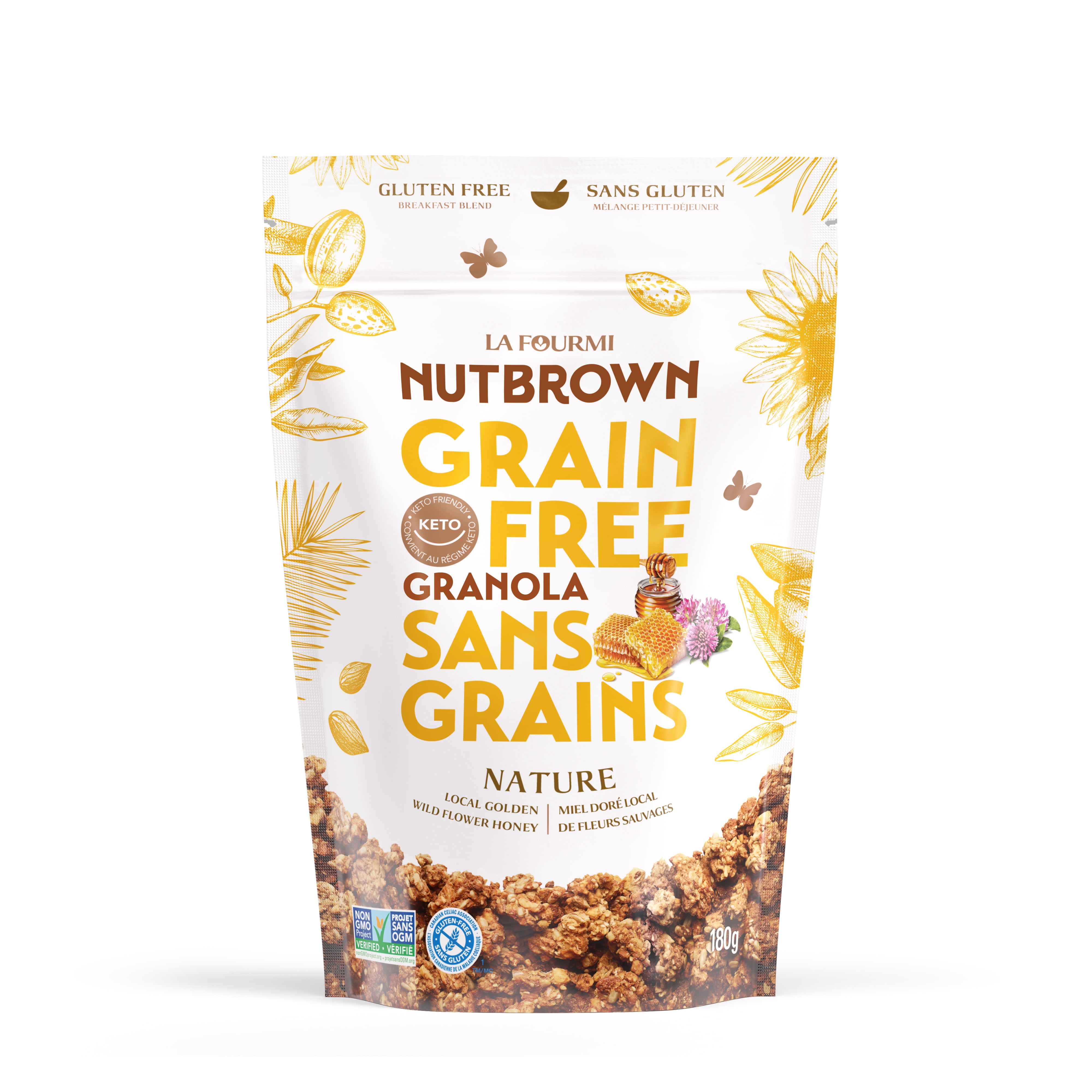 Nutbrown Nature, gluten free granola (180g)