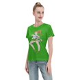 thumbnail image 4 of T-Shirt Basique à Manches Courtes pour Femmes Sailor Moon Makoto Kino, 4 of 6