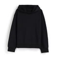 thumbnail image 1 of MeetoTime Girls Boys Cotton Oversized Hooded Sweatshirt Loose Solid Color Long Sleeve Pullover Top 2-12 Years, 1 of 3