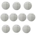 thumbnail image 2 of Lot de 10 Ballons d'Entraînement - Ballons-Cadeaux de Sport pour Practice, Blanc, 2 of 7