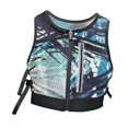 thumbnail image 3 of DYNWAVECA Gilet de Course 20 L à 35 L Gilet Réfléchissant Confortable Léger Hommes Femmes Sac de Poitrine pour Randonnée Escalade Sports Motocyclisme Bleu, 3 of 9