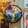 thumbnail image 2 of Independence Day Decorations Independence Day Celebration Acrylic Painted Window Decoration Hanging Decoration Wall Decoration Craft Hanging Decoration Home Decoration, 2 of 5