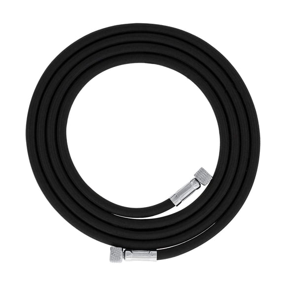 Master Airbrush Premium 25 Foot Nylon Braided Airbrush Hose with Standard 1/8" Size Fittings on Both Ends