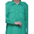 thumbnail image 3 of Atasi Mens Pathani Kurta Pajama Set Long Kurta Pyjama Pants For Men, 3 of 5