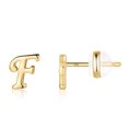 thumbnail image 2 of XZNGL Gold 26 Alphabet Stud Earrings With Gold Plated Finish Womens Earrings, 2 of 9