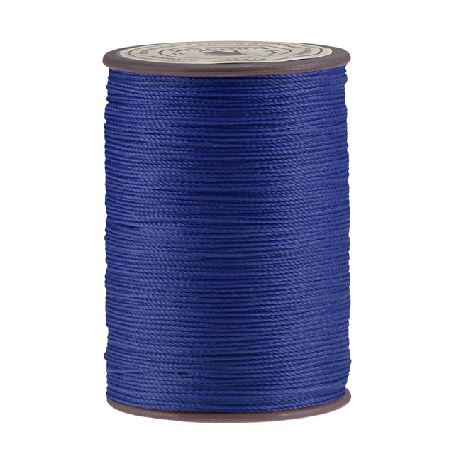 Unique Bargains Dark Blue Polyester Waxed Thread, 137 Yards