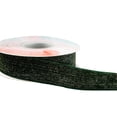 thumbnail image 2 of ABPWLY Velvet Ribbon 5 Yards Green Glitter Christmas DIY Bow Wrapping Holiday Table Decoration Satin Flocking Craft Multipack Multiple Widths 1Pc 177.17in, 2 of 6