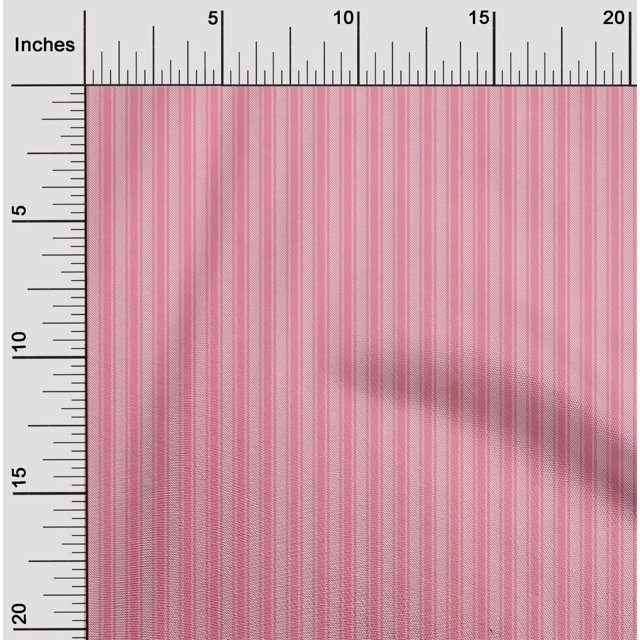 oneOone Organic Cotton Poplin Twill Fabric Diagonal Line & Stripe Decor Fabric Printed BTY 42 Inch Wide