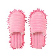 Dvkptbk Mop Slippers Lazy Mop Slippers Walking Cleaning Warm Polishing Floor 1 Pair Home & Garden