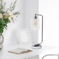 thumbnail image 4 of Lalia Home LHD-2003-CH Modern Iron Desk Lamp with Glass Shade, Chrome, 4 of 4