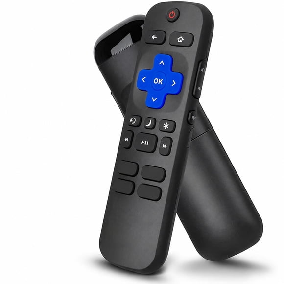 TFixol Replacement Remote for Roku TCL, Philips, JVC, RCA, Magnavox, Sanyo, LG, Haier Roku TVs, with Apple TV+, Netflix, Disney+, Hulu Buttons
