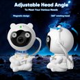 thumbnail image 4 of RKSTN Projecteur d'Astronaute Hachoir avec Minuterie et Télécommande Projecteur d'Étoiles Veilleuse LED Thème Spatial Rotation 360 pour Déco de Chambre Enfants Noël Anniversaire, 4 of 6