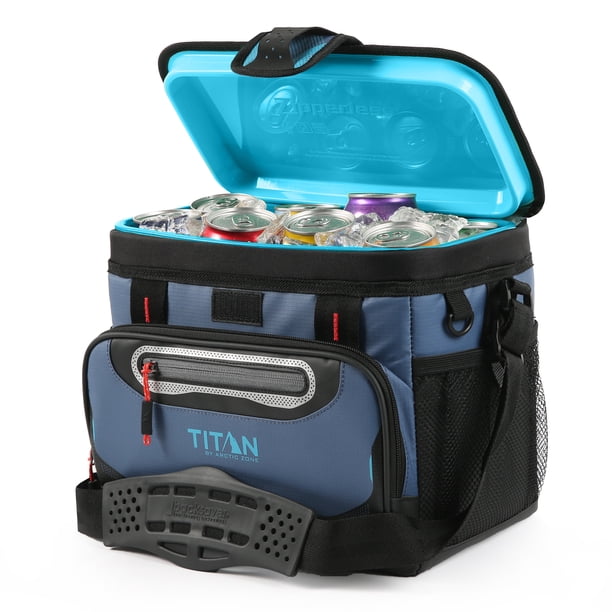Titan by Arctic Zone Zipperless Soft Cooler, 12 Can 8 QT Capacity