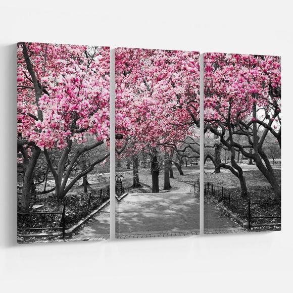 Designart Fleurs de cerisier Art mural sur toile