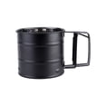 thumbnail image 1 of Stainless Steel Flour Sifter for Baking - Double-Layer Fine Mesh Sieve with One-Handed Crank, Durable Kitchen Baking Tool, 1 of 9