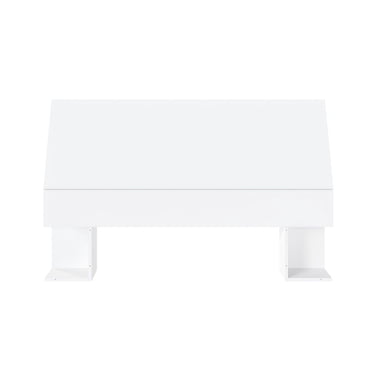 Nexera Twin Size Storage Headboard, White