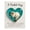 F 3N9, variante sur Rvkxad Souvenir de Poche Commémoratif, Cœur en Résine avec Fleurs « Forget-Me-Not » Ange Endormi, Cadeau de Sympathie, Jeton de Souvenir