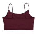 thumbnail image 2 of FOCUSNORM Women Sling Top Solid Color Crop Low Chest Sexy Bodycon Top Clothes, 2 of 5