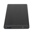 thumbnail image 1 of Hard Drive Enclosure, 2.5in USB 3.0 to HDD SSD Case Aluminum Alloy Shell 5Gbps Transfer Speed with LED Indicator for OS X Vista, 1 of 7