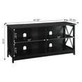 thumbnail image 3 of Pemberly Row TV Stand in Black, 3 of 5