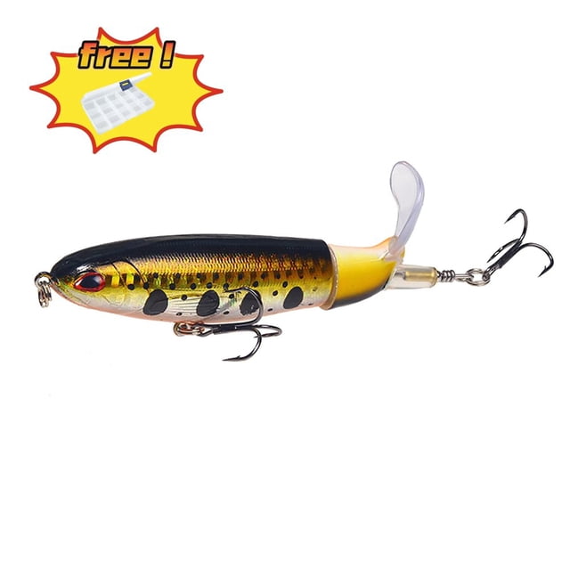HLONK 4.33” ABS Floating Fishing Lures for Bass