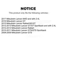 thumbnail image 2 of TMC Front Suspension Struts Kit for Car Mitsubishi Lancer - Left Right Side (Driver Passenger) K78-100791, 2 of 2
