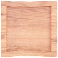 thumbnail image 3 of vidaXL Table Top Light Brown 40x40x(2-4) cm Treated Solid Wood Live Edge, 3 of 5