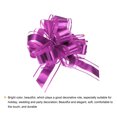 thumbnail image 4 of 12pcs 9" Extra Large Pull Bow Metallic Gift Wrapping Bows Ribbon Organza Rose Red for Wedding Baskets Presents, 4 of 6