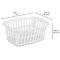thumbnail image 2 of Sterilite Panier à Linge 53L - White, 2 of 7