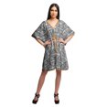 thumbnail image 4 of Moomaya Robe Courte de Caftan de Plage, Robe de Couverture Imprimée, Kaftan pour Femmes, Tenue de Plage, Couverture, 4 of 4