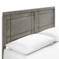 thumbnail image 2 of Marlee Queen Wood Platform Bed With Splayed Legs Gray, 2 of 7