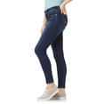 thumbnail image 3 of WallFlower Women's Ultra Skinny Mid-Rise Insta Soft Juniors Jeans (Standard and Plus), 3 of 9