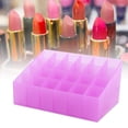 thumbnail image 2 of Baverta Porte-Rouge à lèvres - Boîte de Rangement pour Support pour Organisateur de Rouge à lèvres 24 grilles(Violet), 2 of 9