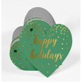 thumbnail image 3 of Inkdotpot Gold Foil Paper Hang Tags Happy Holiday Favor Tags 50 Pieces, 3 of 6