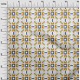 thumbnail image 2 of oneOone Cotton Cambric Fabric Geometric Ikat Decor Fabric Printed BTY 56 Inch Wide, 2 of 4