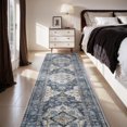 thumbnail image 4 of -Runner Rug X Rugs for Living Room- Machine Washable Rug-Soft Living Room Rug-Vintage Non Slip Carpet-Rugs for Bedrooms Dining Office, 4 of 6