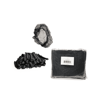 Disposable Hair Nets - 100 Pieces Non Woven Bouffant Caps Head Cover for Kitchen