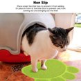thumbnail image 4 of Tapis de Litière pour Chat Antidérapant Imperméable en Forme de Patte Douce en PVC pour Sol Intérieur, 4 of 8