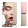 thumbnail image 2 of Miroir de Maquillage Mini Portable en Métal Miroir de Meuble-Lavabo Miroir Cosmétique avec Lumière DEL, 2 of 10