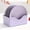 Purple, variant on 10-Piece Plastic Cutlery Set with 6.29-Inch Food Tray and Snack Bowls for Restaurants Dining Halls and Food Shops